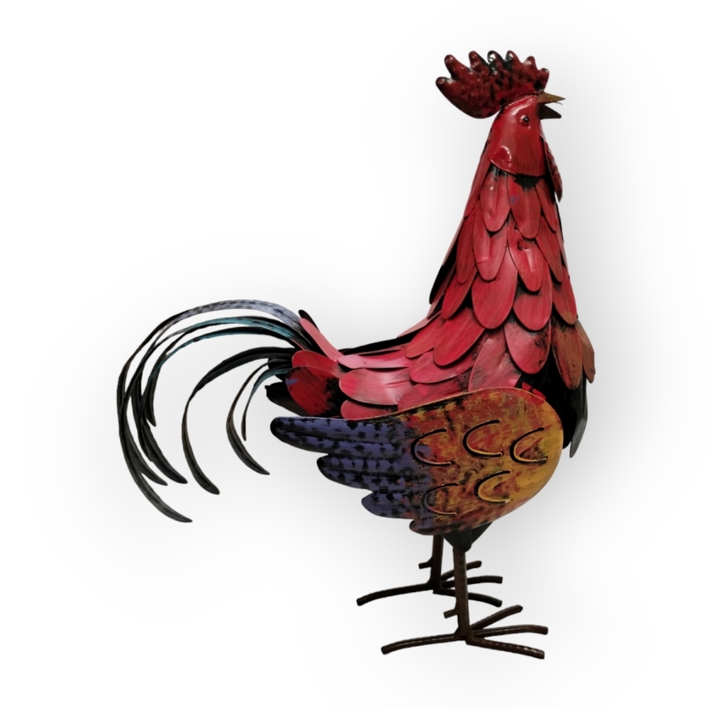 Rooster Metal Decor